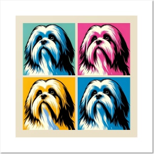 Lhasa Apso Pop Art - Dog Lovers Posters and Art